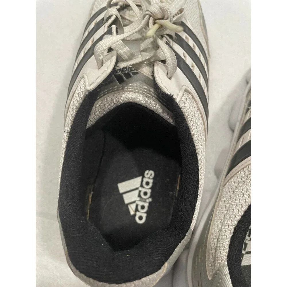 Adidas Men's Golf Tennis Shoes 8‎ White Black Spikeless EVG 791003 2013